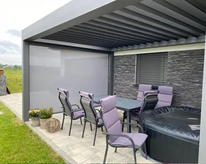 5 důvodů, proč si pořídit screenové rolety do bioklimatické pergoly