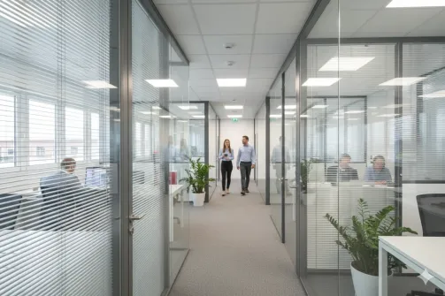 Meziskelní žaluzie: efektivní řešení stínění pro moderní kanceláře