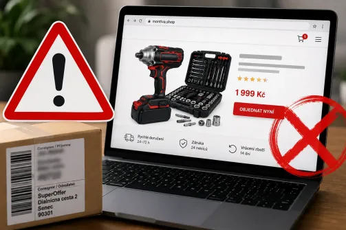 Pozor na podvodný e-shop montiva.shop