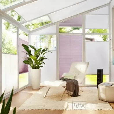 Plisé pro zimní zahrady Leha