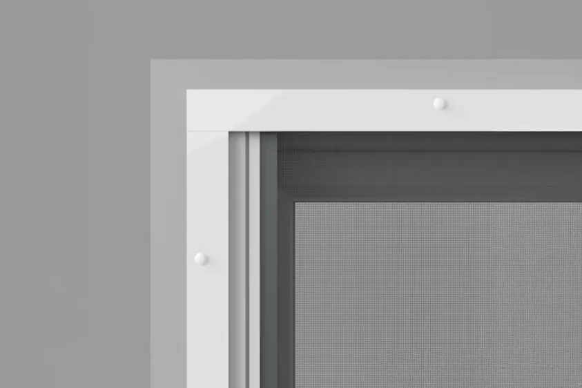 Dveřní síť proti hmyzu Rolo magnet