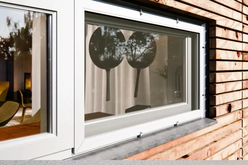 Okenní pevná síť