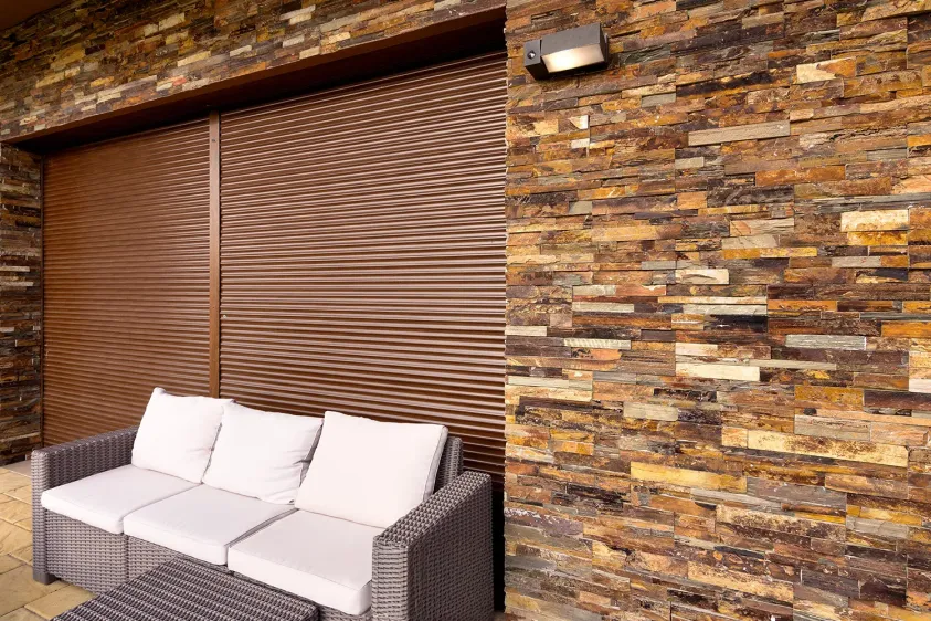 Venkovní rolety hliníkové